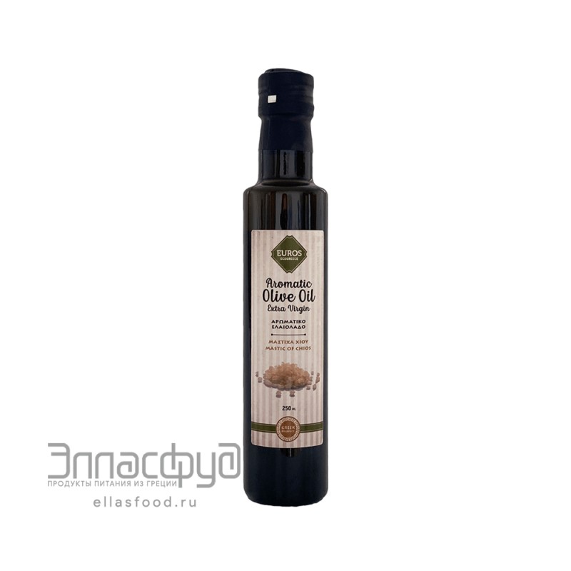 Масло оливковое Extra Virgin с мастикой EcoGreece, Греция, ст. бутылка 250мл