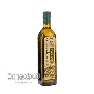 Масло оливковое Extra Virgin деревенское Хориатико Пелопоннес Horiatiko Peloponnese EcoGreece, Греция, 500мл ст. бутылка