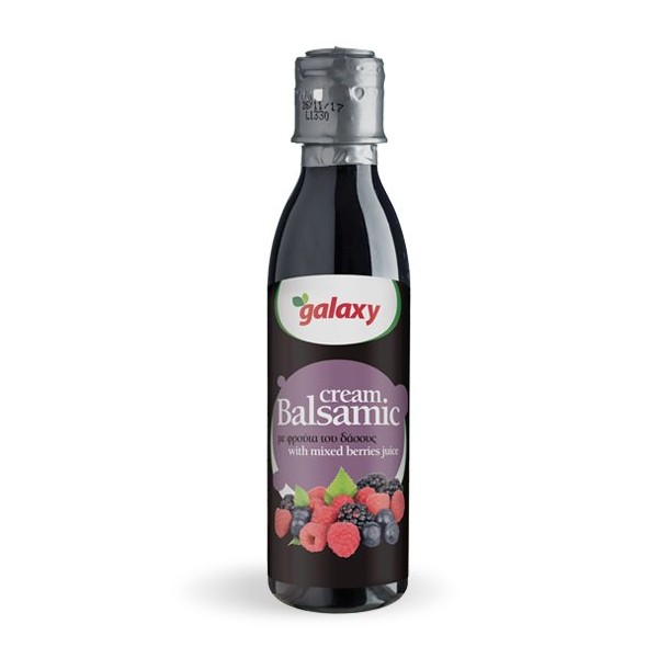  Бальзамический крем-соус с лесными ягодами GALAXY, Греция, 250мл пласт. бутылка
