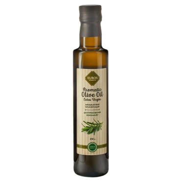Масло оливковое Extra Virgin с розмарином EcoGreece, Греция, 250мл ст. бутылка