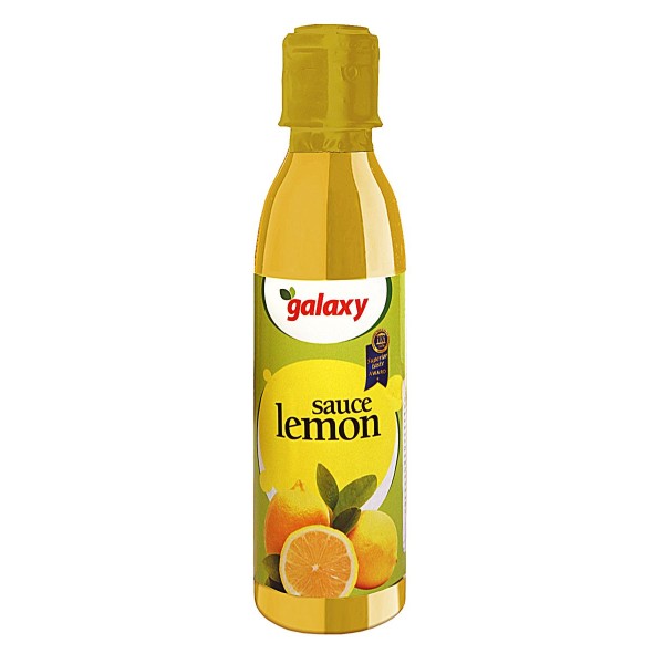 Лимонный крем-соус GALAXY, Греция,пласт.бут., 250мл